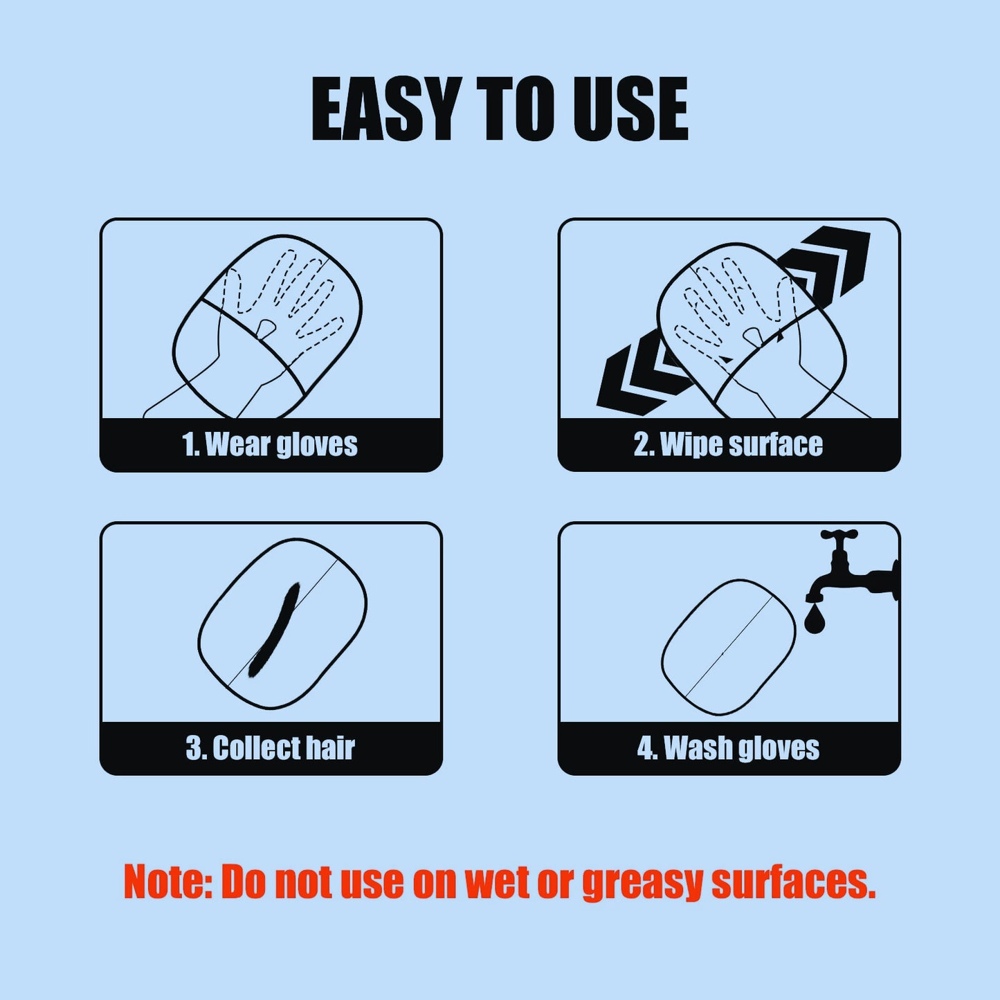 Pet Hair Removal Tool