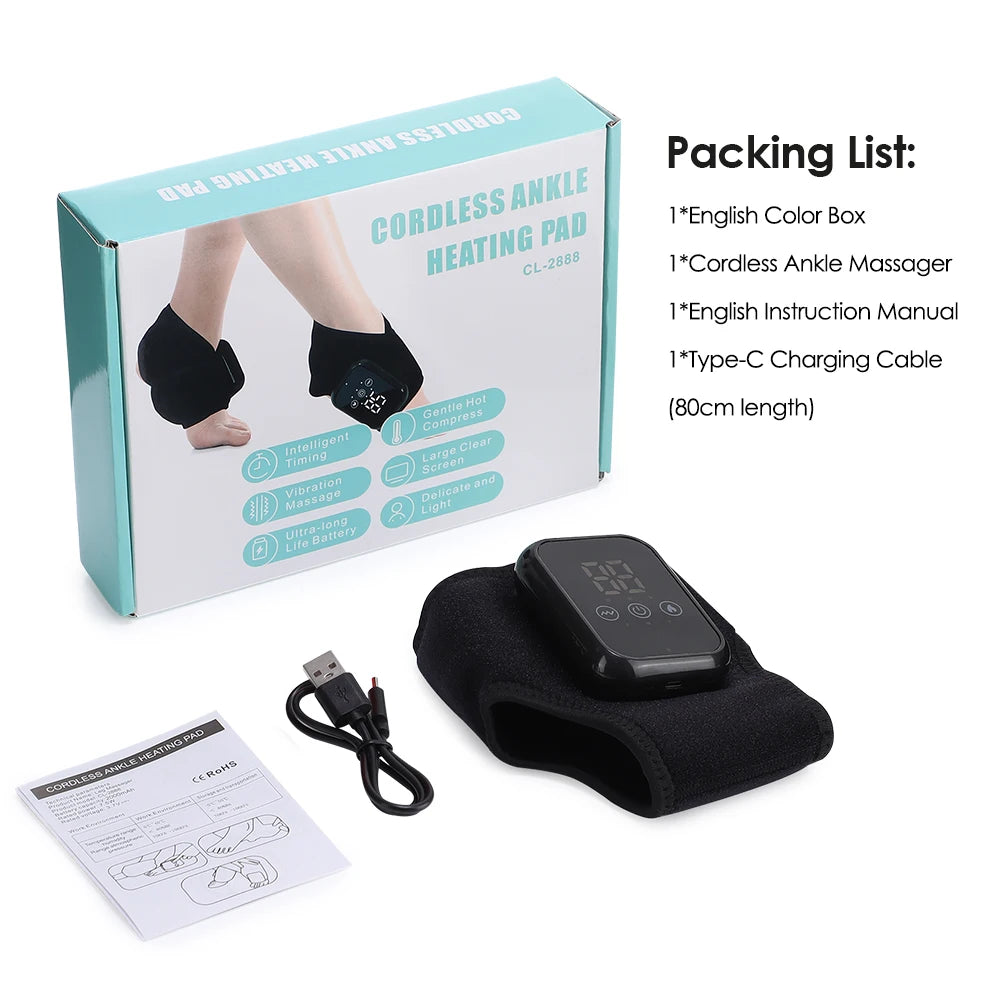 Hailicare Ankle & Hand Massager – Heat & Vibration Relief