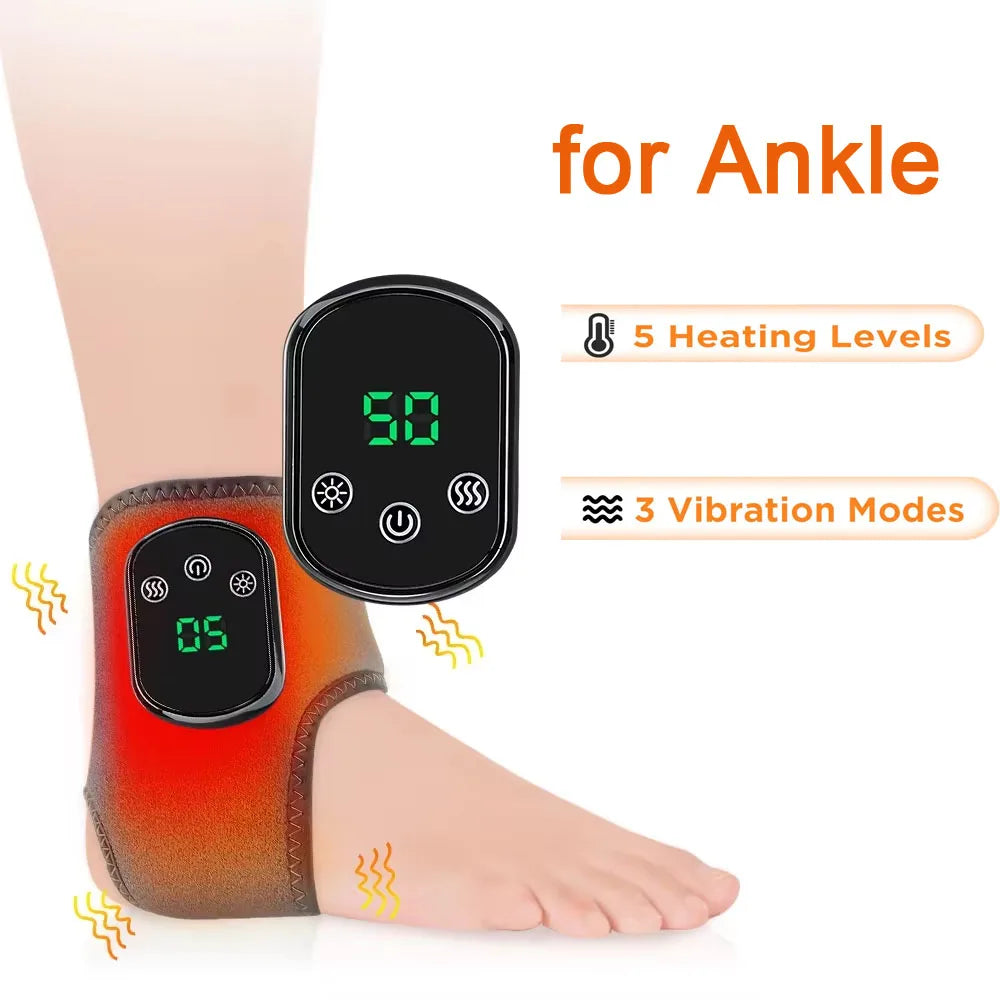 Hailicare Ankle & Hand Massager – Heat & Vibration Relief